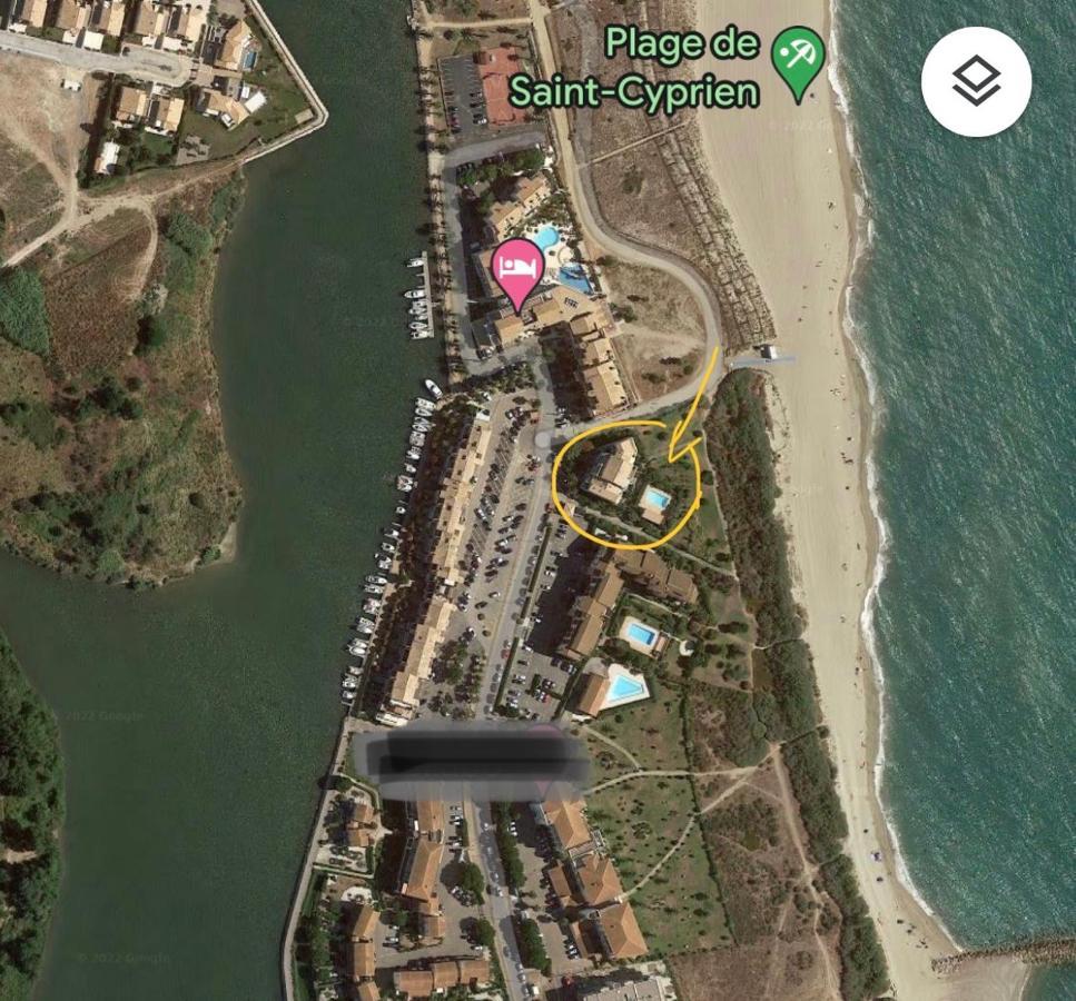 Appartement Entre La Lagune Et La Mer Avec Piscine, Direct Plage, Vue Partielle Mer Saint-Cyprien  Εξωτερικό φωτογραφία