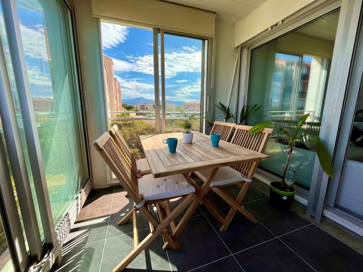 Appartement Entre La Lagune Et La Mer Avec Piscine, Direct Plage, Vue Partielle Mer Saint-Cyprien  Εξωτερικό φωτογραφία